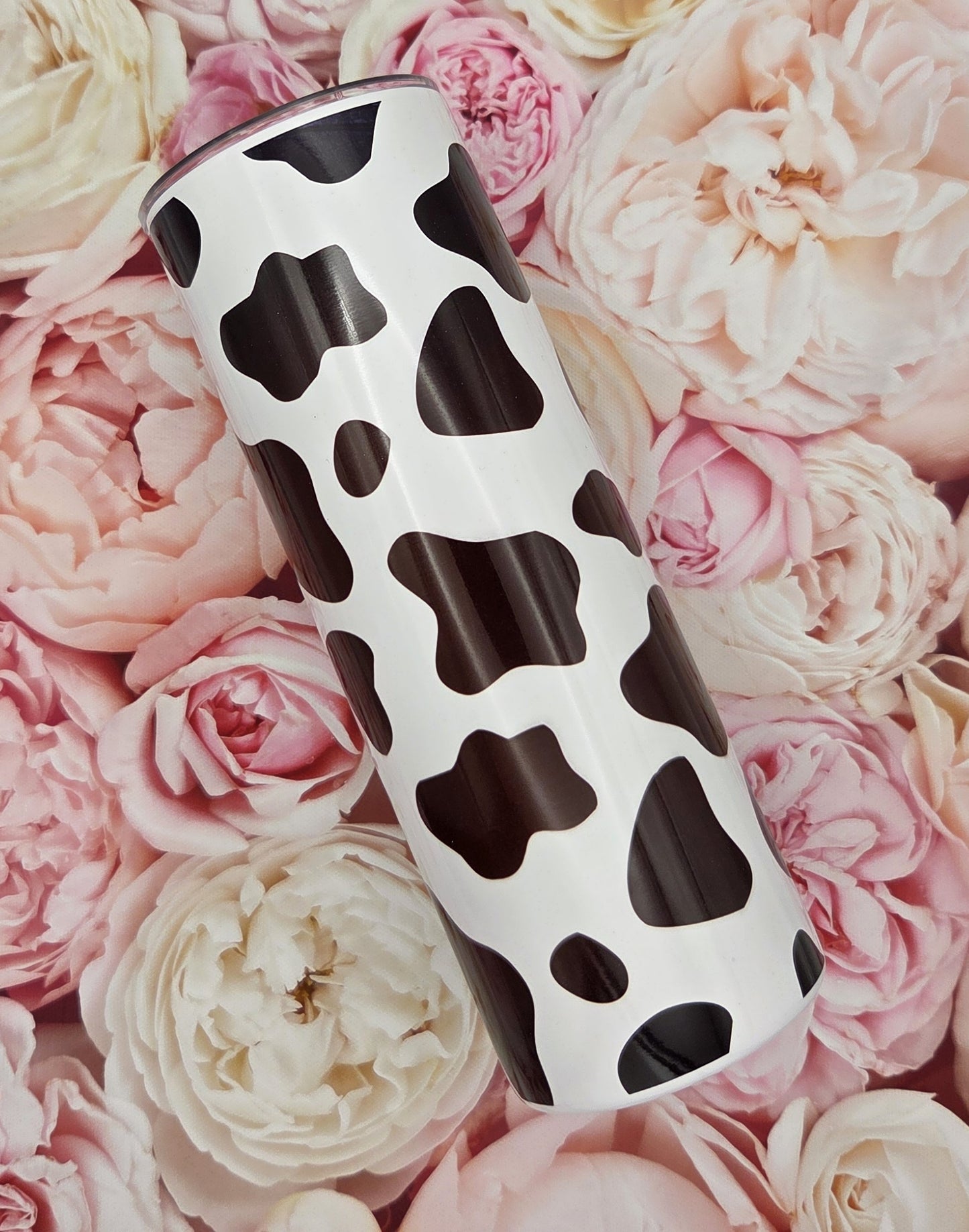Cow Print Steel Tumbler