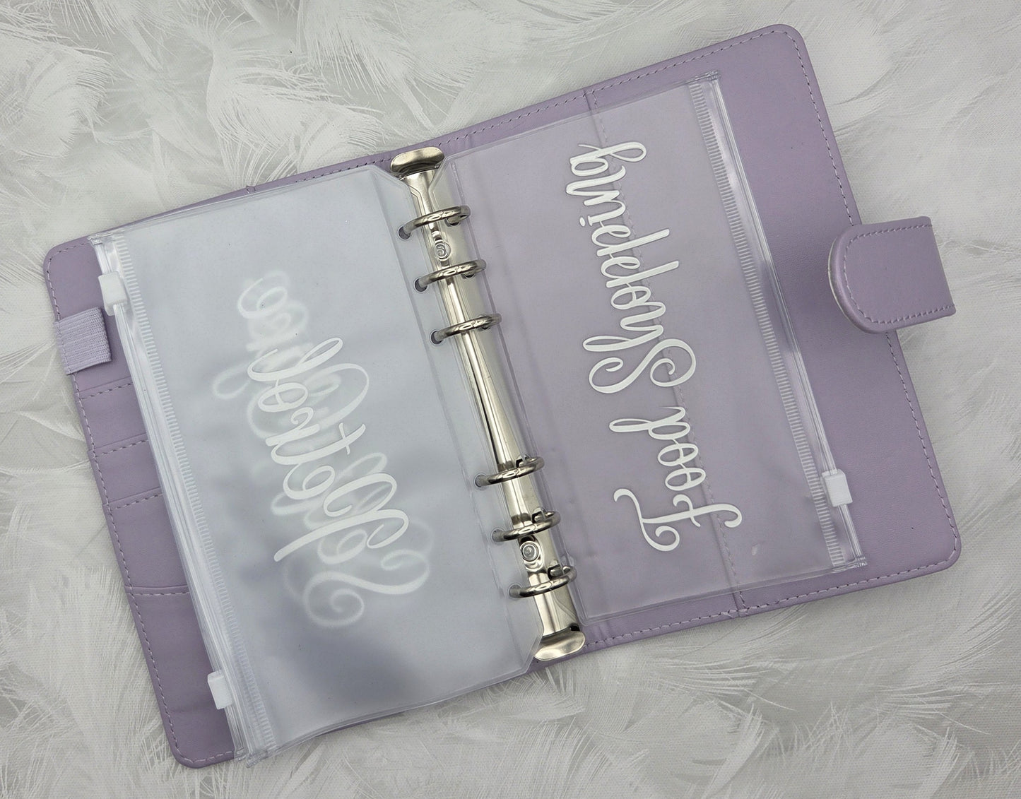 Lilac Money Savings Binder
