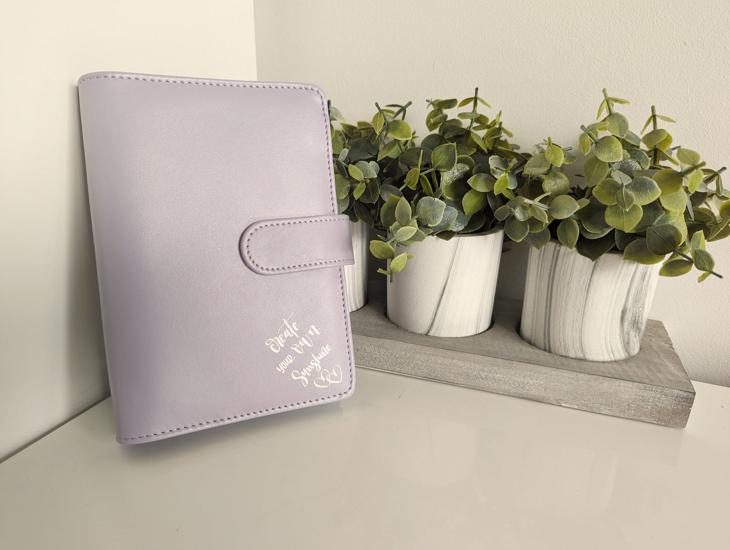 Lilac Money Savings Binder