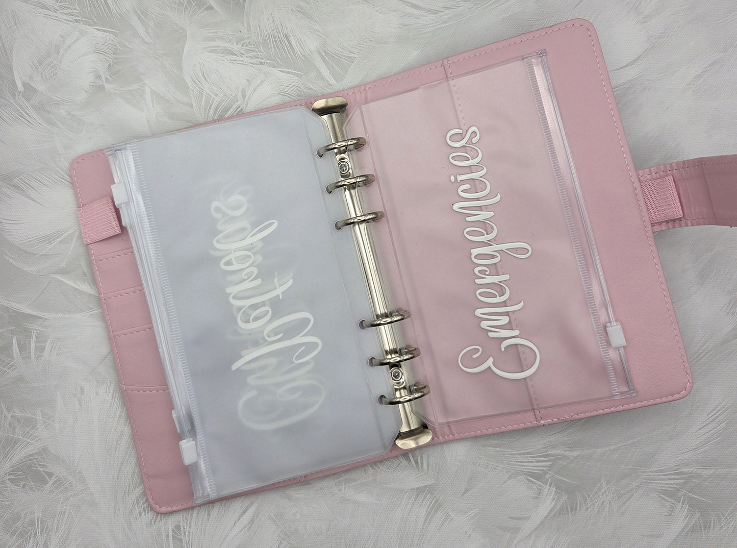 Baby Pink Money Savings Binder