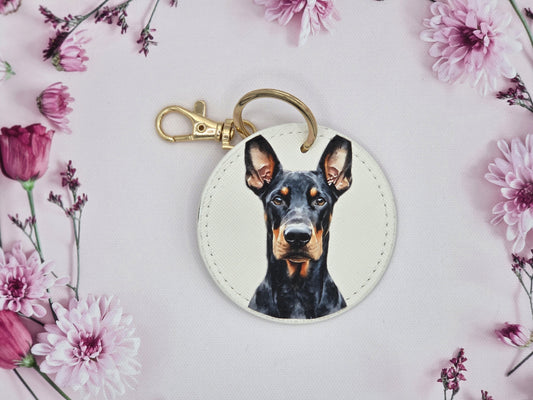 Black Doberman