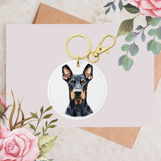 Black Doberman