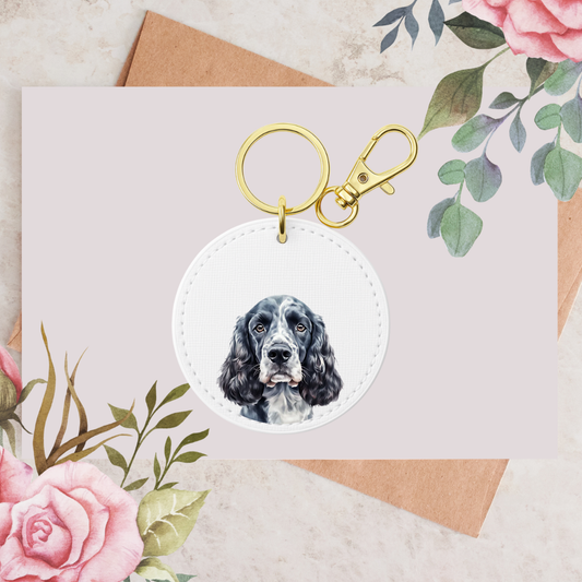 Black Roan Cocker Spaniel