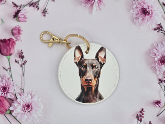 Brown Doberman