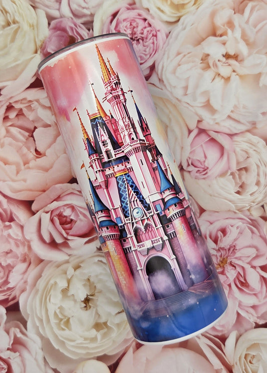 Fairytale Castle Steel Tumbler