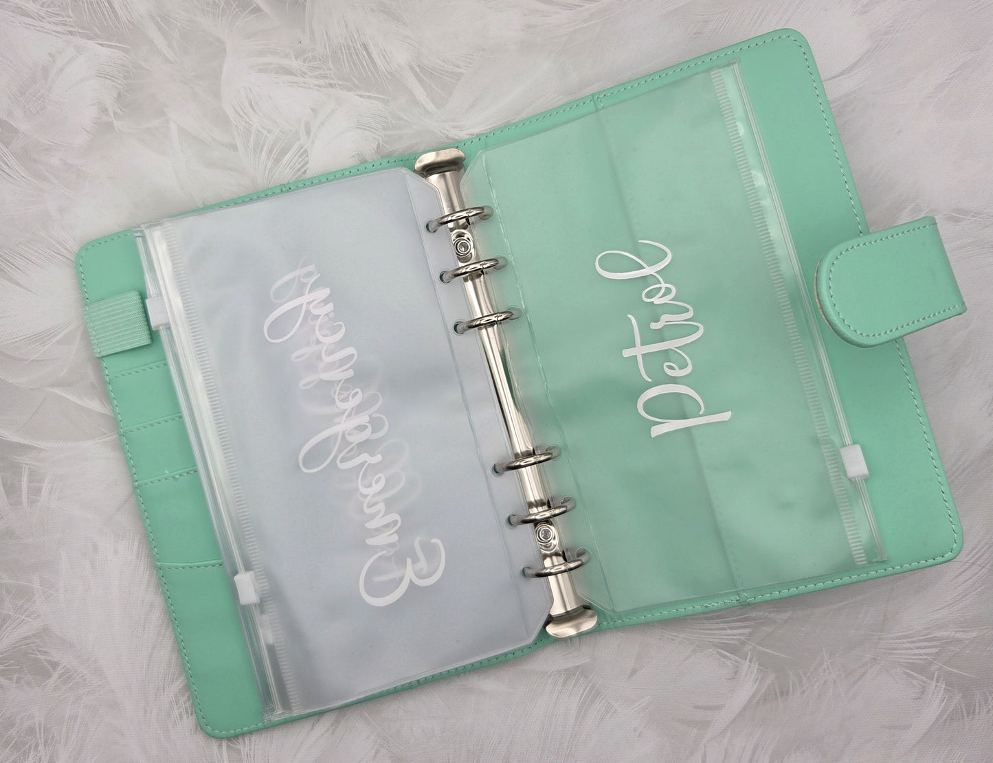 Mint Money Savings Binder
