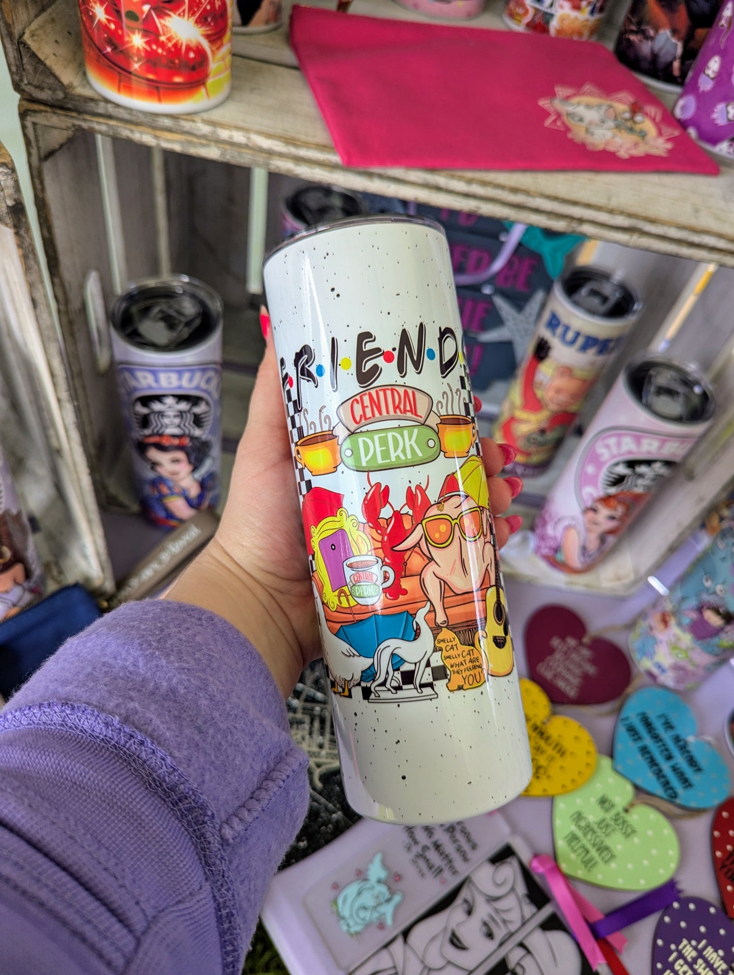 Friends themed Steel Tumbler