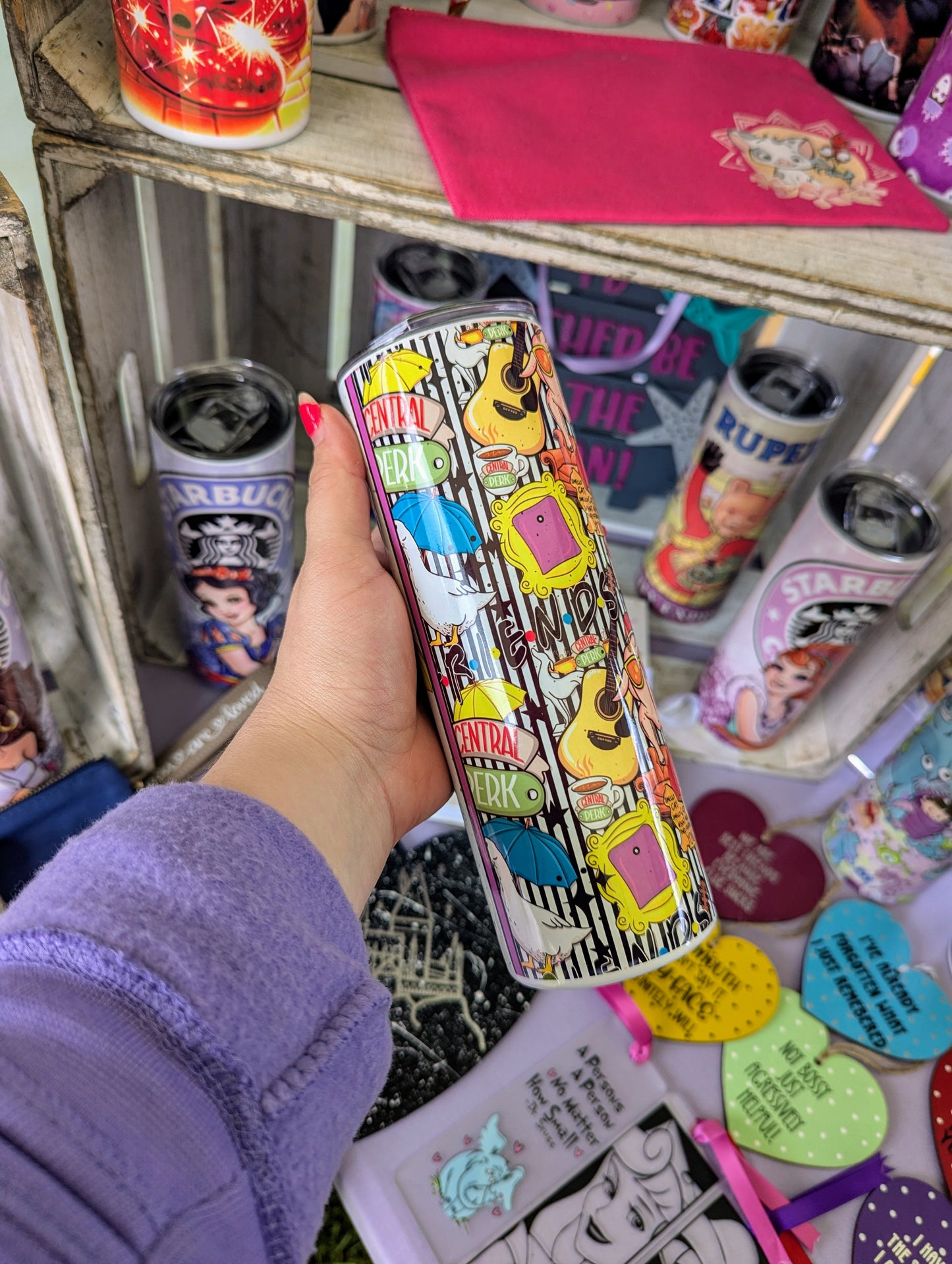 Friends themed Steel Tumbler