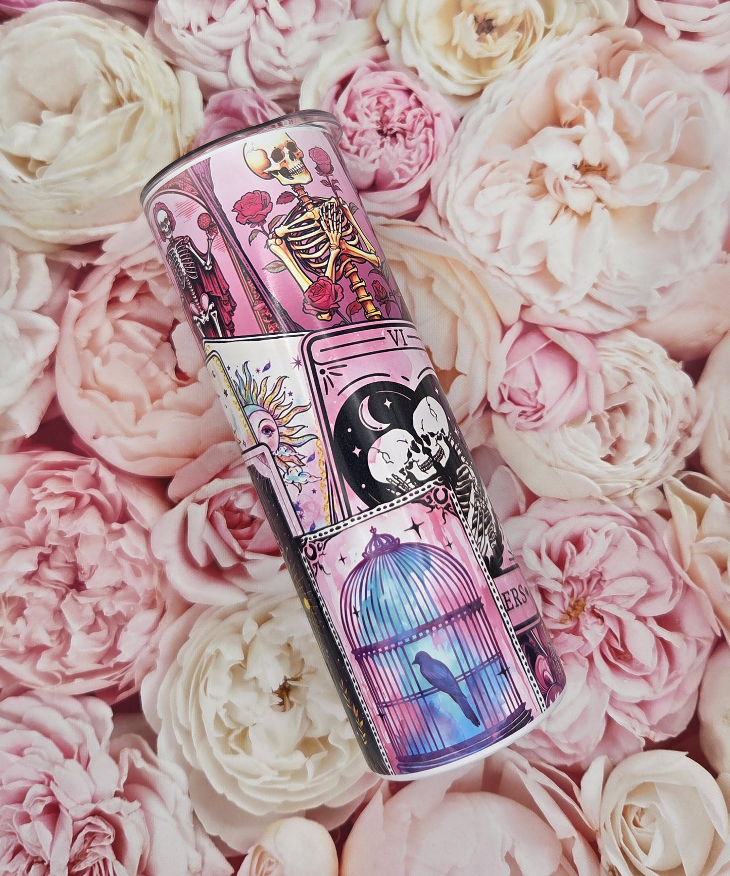 Tarot themed Steel Tumbler