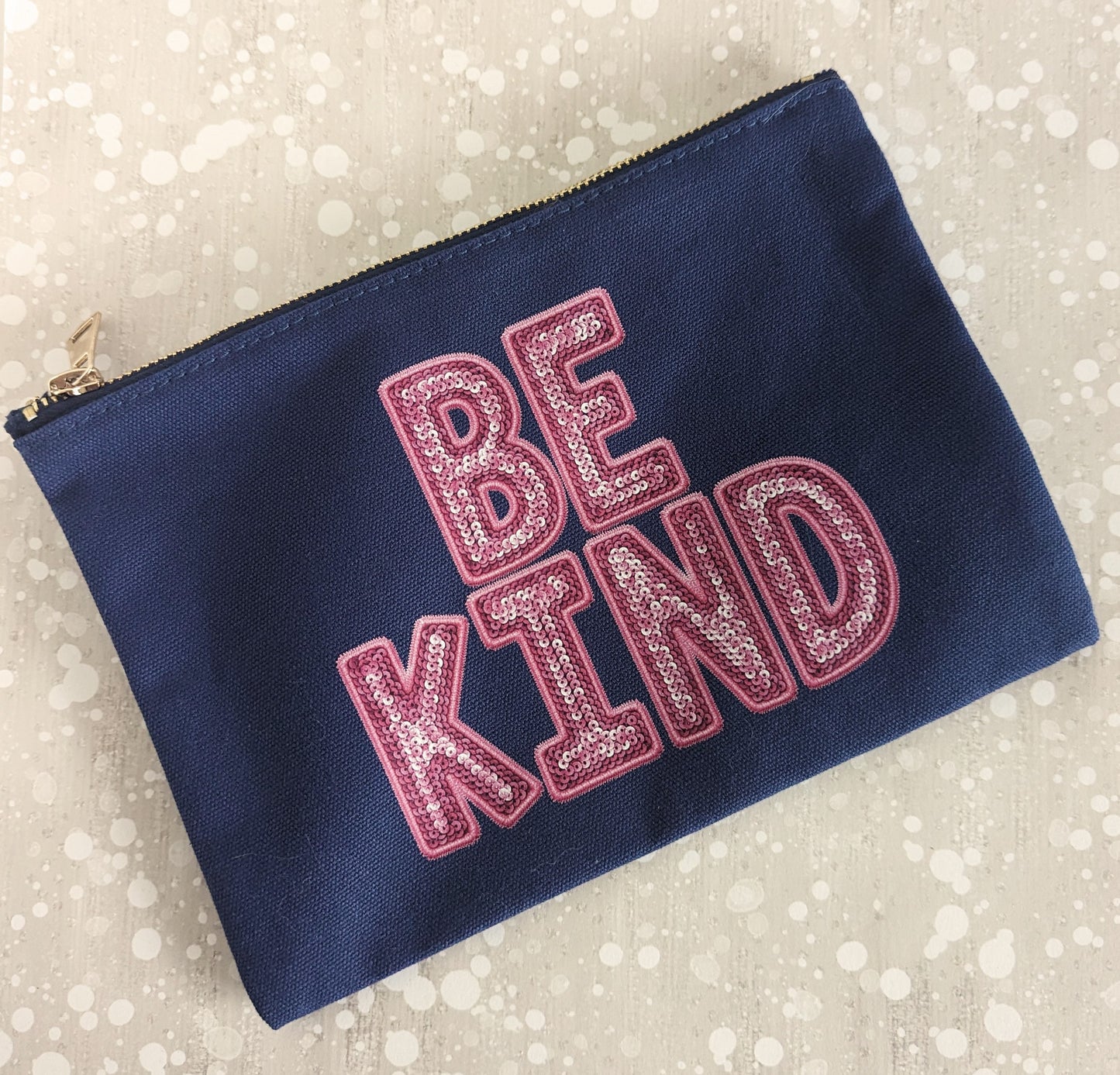 Be kind Make up Bag