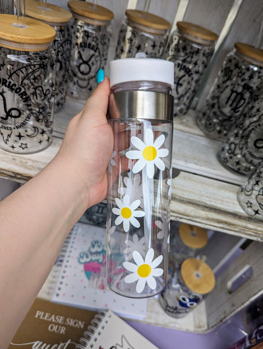 Daisy themed Water bottle