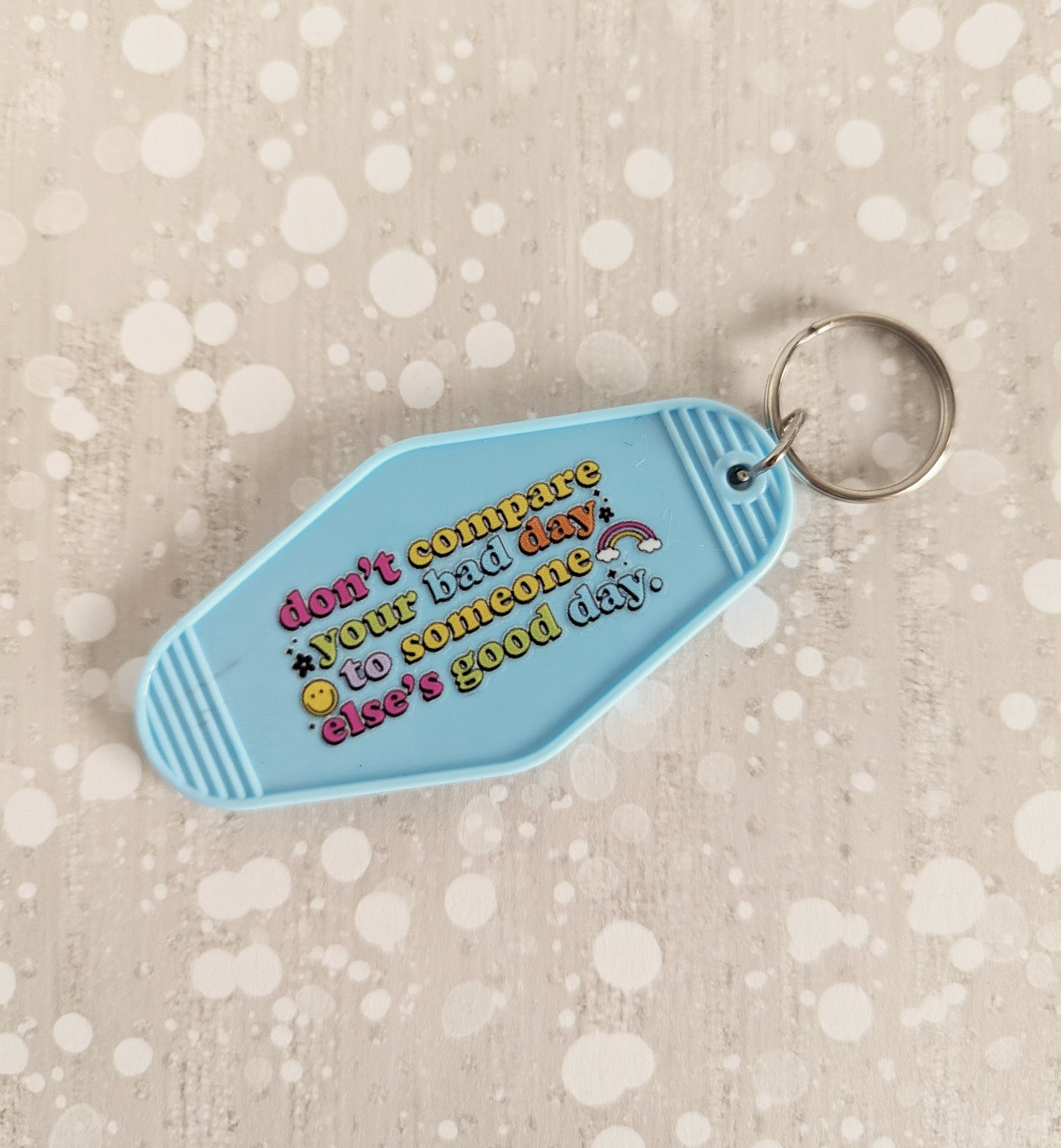 Slogan Keyring