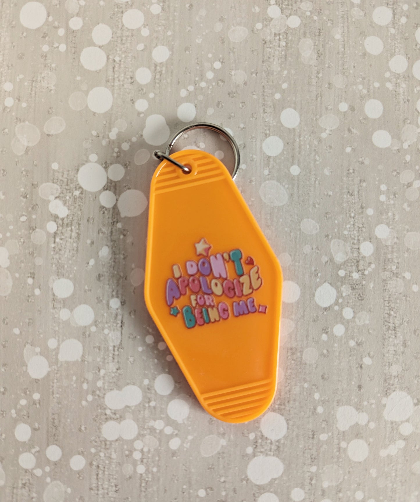 Slogan Keyring