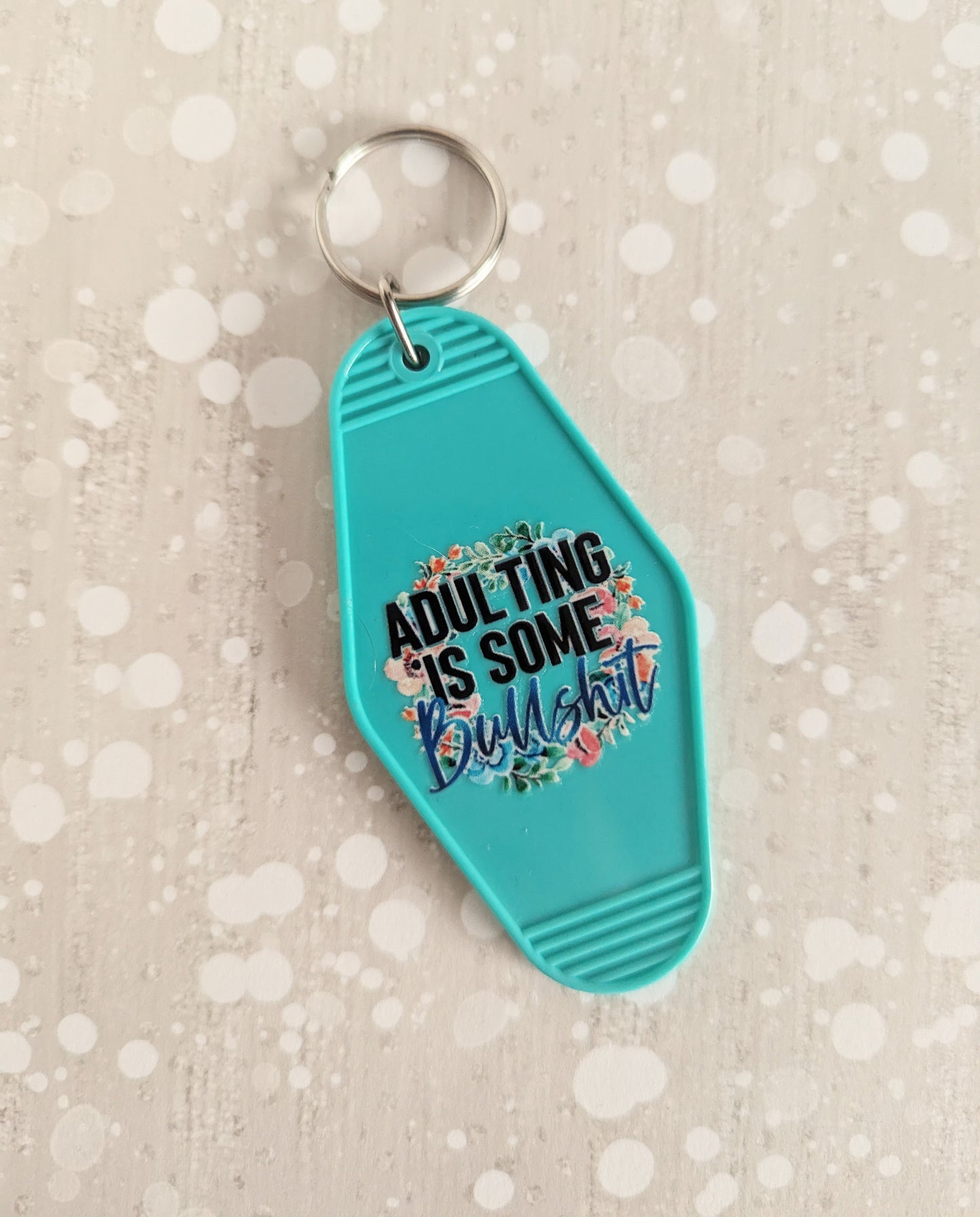 Slogan Keyring