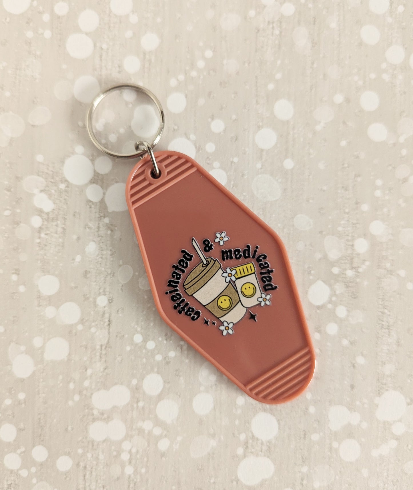 Slogan Keyring