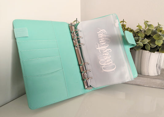 Mint Money Savings Binder